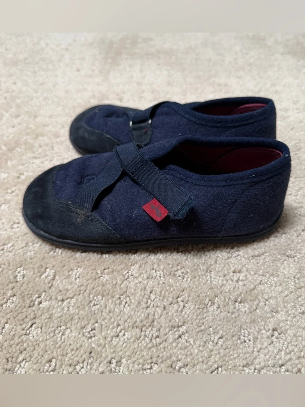 Jacadi Kids Navy Strap Shoes